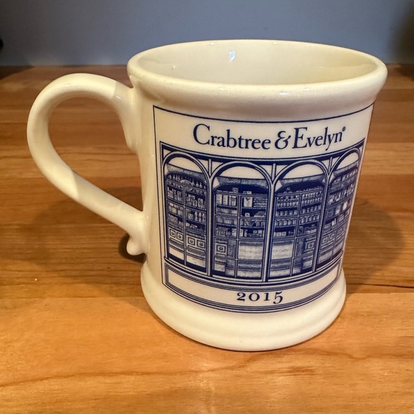 CRABTREE & EVELYN 2015 COMMEMORATIVE MUG ANNUAL LIMITED EDITION Made in England - Picture 2 of 8